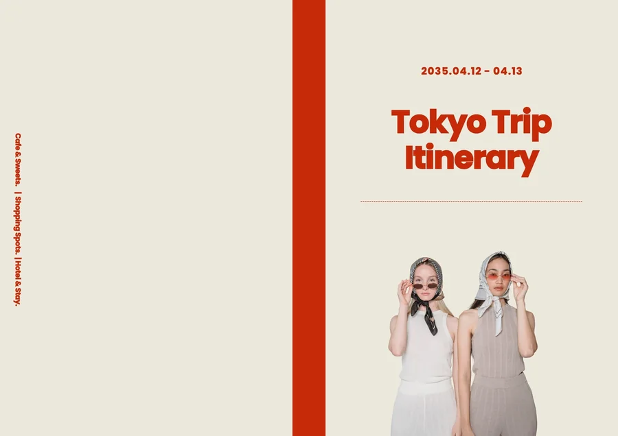 Travel Booklet template